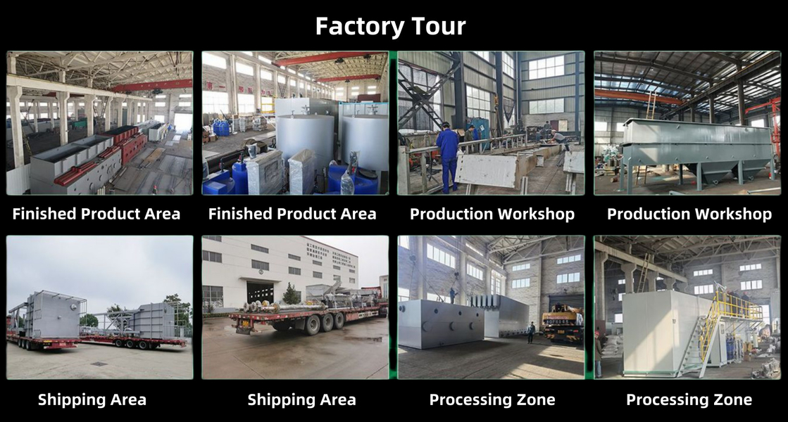 Qingdao Norson Sewage Environment Technology Co.,Ltd. ligne de production du fabricant