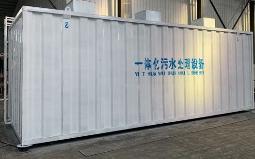 acheter Machine de traitement des eaux usées intégrée personnalisée avec contrôle PLC online manufacture