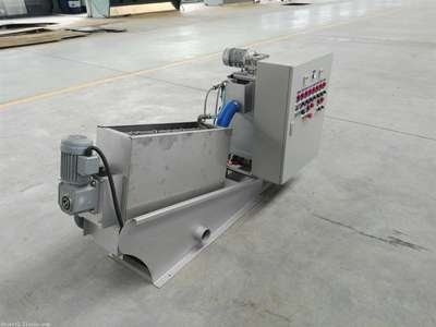 acheter Machine de déshydratation des boues à vis de fumier de vache, machine de traitement des excréments liquides et solides online manufacture