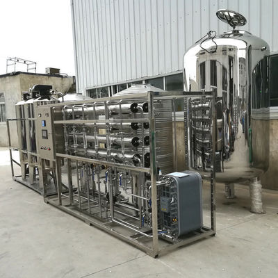 acheter Unité d'osmose inverse de contrôle automatique électrique RO avec composite en acier inoxydable / fibre de verre pour la purification automatique de l'eau courante fabrication en ligne