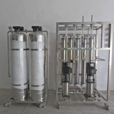 acheter Système de purification d'eau en acier inoxydable RO avec commande électrique automatique et fonctionnement automatique pour le traitement d'eau personnalisé fabrication en ligne