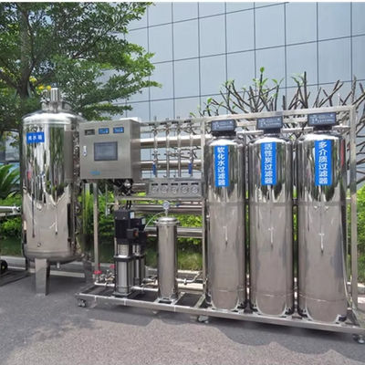 acheter Unité d'osmose inverse RO composite fibre de verre et acier inoxydable avec contrôle automatique électrique pour le traitement automatique de l'eau courante fabrication en ligne