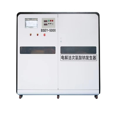 acheter PLC de commande automatique électrique Siemens hypochlorite de sodium usine pour le traitement de l'eau Capacité 0-5000L/heure Générateur de type divisé online manufacture