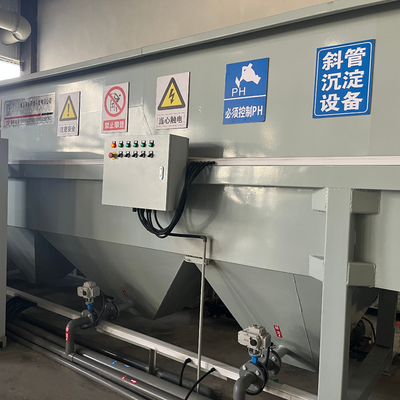 acheter Clarificateur de lamelle personnalisé pour le traitement des eaux de rivière et le recyclage dans les réservoirs de sédimentation de tubes inclinés online manufacture
