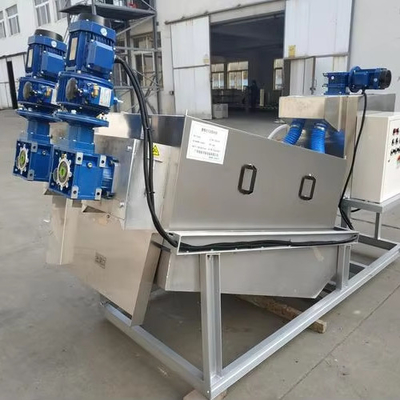 acheter Opération Automatique SUS304 Appareil de presse à vis à vis à Volute empilé pour le traitement des eaux usées alimentaires online manufacture