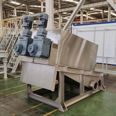 acheter Déshydratation des boues Volute Filtre à vis Presse essentielle machine pour le traitement des eaux usées et la déshydratation online manufacture