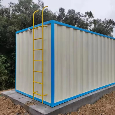 acheter Contrôle automatique électrique MBBR MBR usine de traitement des eaux usées emballées équipement de traitement des eaux usées en conteneurs online manufacture