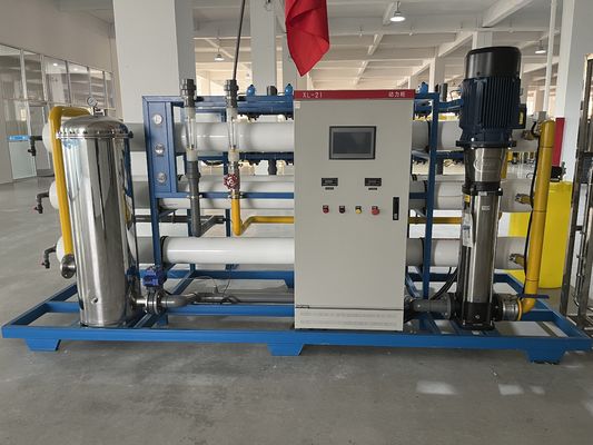 acheter Système d'osmose inverse de contrôle automatique électrique RO avec composite en acier inoxydable / fibre de verre pour le traitement automatique de l'eau courante fabrication en ligne