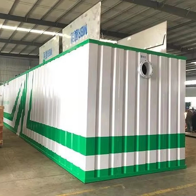 acheter Installation de traitement des eaux usées électrique à commande automatique MBBR en conteneurs Pour les volailles online manufacture