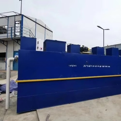acheter Usine de traitement des eaux usées à tension personnalisée avec technologie MBBR/MBR avancée online manufacture