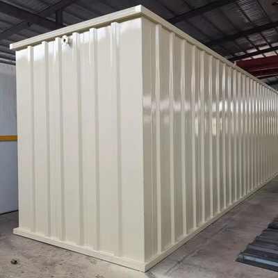 acheter Compacte 250 t/jour emballé en conteneurs AO MBR MBBR usine de traitement des eaux usées pour le traitement des eaux usées domestiques et municipales online manufacture