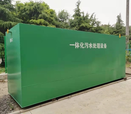 acheter Équipement municipal pour les eaux usées ménagères Compact Hôpital Usine de traitement des eaux usées Package Système MBBR avec système d'aération online manufacture