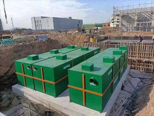 acheter Puissance de traitement de 10 m3-1000 m3/jour Installation MBBR avec fonctionnement automatique pour le traitement des eaux usées réduisant de 95% le CODcr et le BOD5 fabrication en ligne