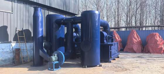 acheter Incinérateur de déchets de mazout 50-5000kg/h Capacité de traitement Pression atmosphérique ou légèrement supérieure Équipement de traitement thermique fabrication en ligne