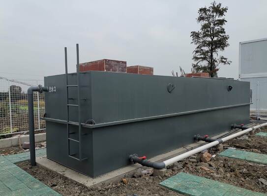acheter Installation intégrée de traitement des eaux usées avec installation modulaire/fixe pour le traitement biologique, chimique et physique répondant aux réglementations environnementales locales fabrication en ligne