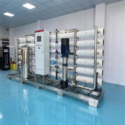 acheter Équipement de traitement de l'eau RO 500LPH avec contrôle PLC et construction en acier inoxydable pour une purification efficace de l'eau fabrication en ligne