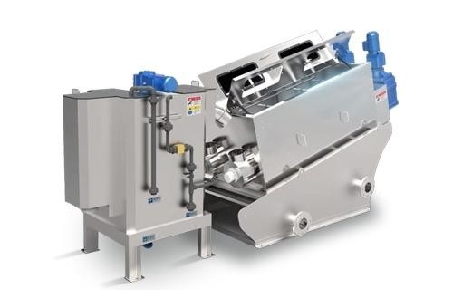 Déshydrateur de fumier de vache pour porc, poulet et vache, écran incliné, fumier solide, séparateur de liquide, presse à vis Déshydratation des boues