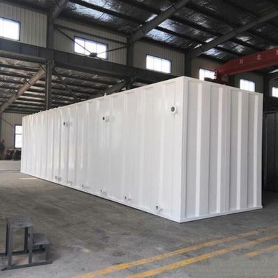 Système biologique de traitement intégré des eaux usées dans les zones municipales