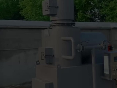 Incinérateur de déchets hospitaliers Incinérateur de déchets médicaux en acier inoxydable