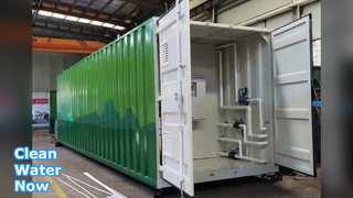 Traitement des eaux usées MBR 50m3 jour