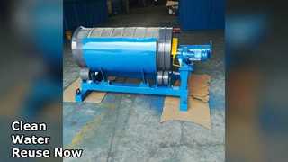 Filtre à micro-tambour : solutions pour eau propre