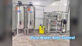 Système RO Contrôle automatique de l'eau propre en acier inoxydable