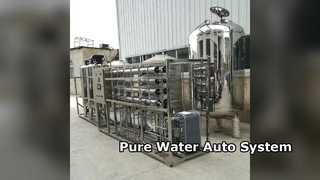 Système en acier inoxydable de contrôle automatique de filtre à eau RO