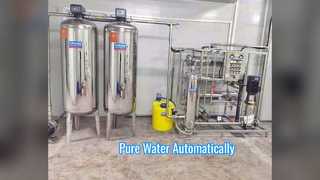 Filtre à eau RO : acier inoxydable automatique à eau pure