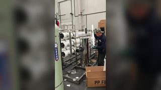 Système RO industriel de solution d'eau pure01